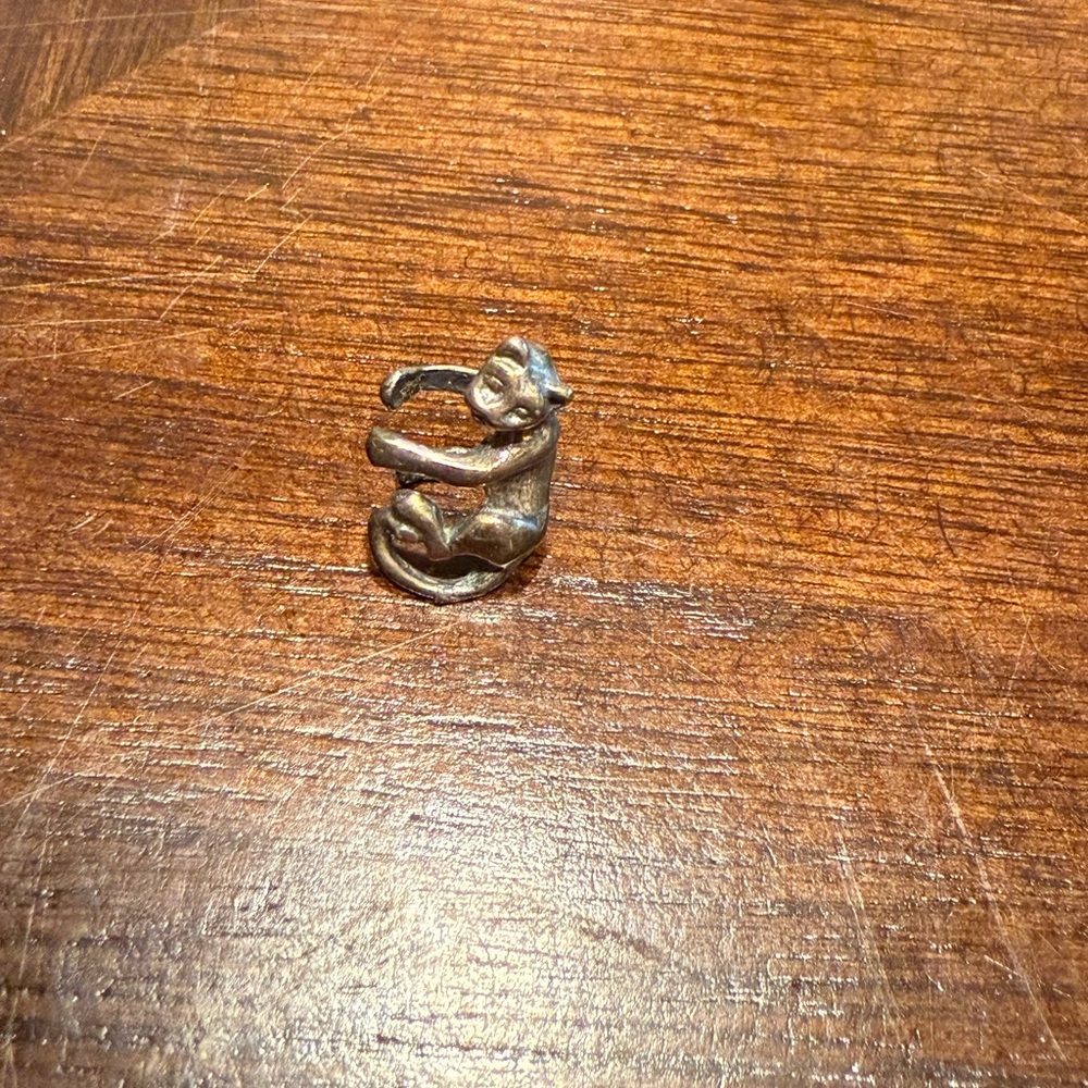 Silver Cat Ear Cuff